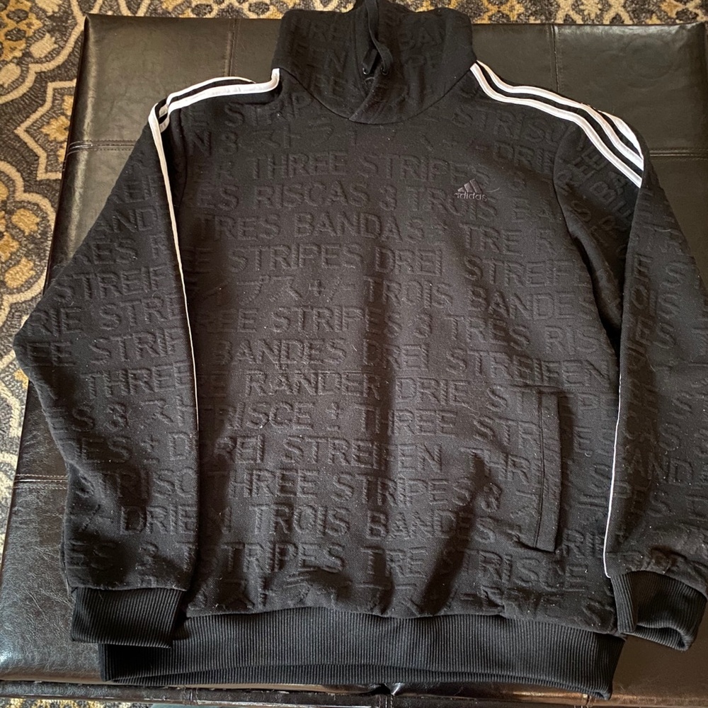 Men’s Black Adidas Hoodie Limited Run
